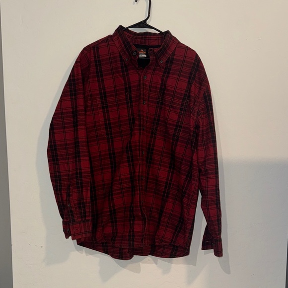 Other - Red Plaid Men's Shirt